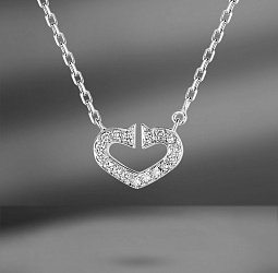 продажа Золотое колье C de Cartier Heart в салоне «Emporium Gold»