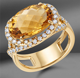 продажа Кольцо из жёлтого золота Bellini Gioielli в салоне «Emporium Gold»