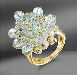 продажа Золотое кольцо Bersani с топазами в салоне «Emporium Gold»