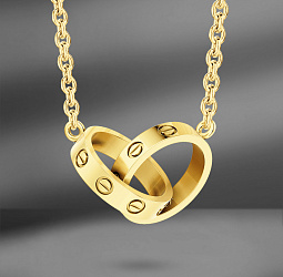 продажа Колье из желтого золота Cartier Love в салоне «Emporium Gold»