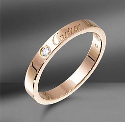 продажа Золотое кольцо Cartier C de Cartier 16.24 (Eu51 ) в салоне «Emporium Gold»