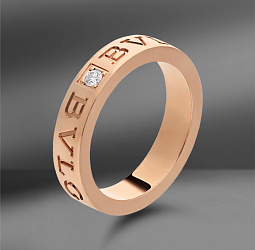 продажа Золотое кольцо с бриллиантом Bvlgari B.Zero1 в салоне «Emporium Gold»