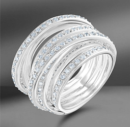 продажа Золотое кольцо с бриллиантами 1.51 Ct в салоне «Emporium Gold»