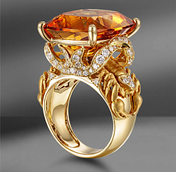 продажа Золотое кольцо Magerit Scorpion в салоне «Emporium Gold»