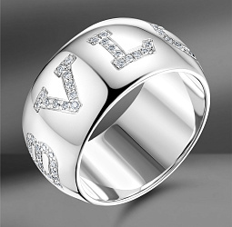 продажа Золотое кольцо Bvlgari Monologo (Eu 55) в салоне «Emporium Gold»