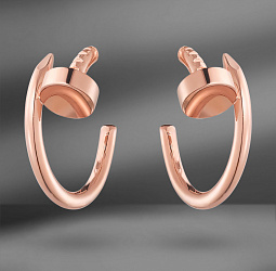 продажа Серьги из розового золота Cartier Juste un Clou Small в салоне «Emporium Gold»