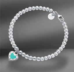 продажа Браслет из серебра с эмалью Tiffany & Co. Return в салоне «Emporium Gold»