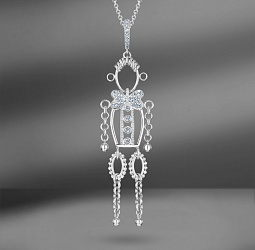 продажа Золотая подвеска с бриллиантами 0.25 Ct в салоне «Emporium Gold»