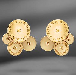 продажа Золотые серьги Bvlgari Cicladi 18 мм. в салоне «Emporium Gold»