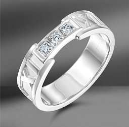 продажа Золотое кольцо Tiffany & Co. Atlas (Eu 52) в салоне «Emporium Gold»