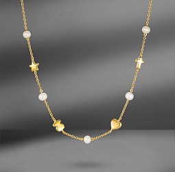 продажа Золотое колье с жемчугом Tous Sweet Dolls в салоне «Emporium Gold»