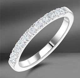 продажа Золотое кольцо track с бриллиантами 0.26 Ct в салоне «Emporium Gold»