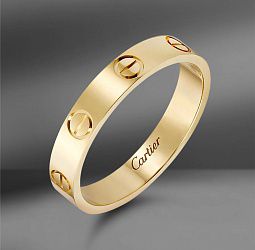 продажа Золотое кольцо Cartier Love Size 54 в салоне «Emporium Gold»