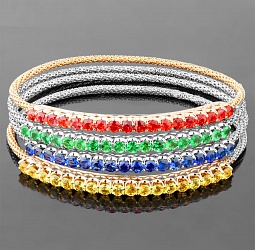продажа Золотые браслеты Giovanni Ferraris Twist Rainbow в салоне «Emporium Gold»