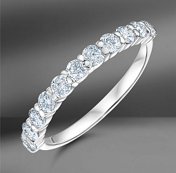 продажа Золотое кольцо Track с бриллиантами 0.72 Ct в салоне «Emporium Gold»