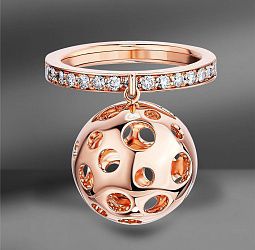 продажа Золотое кольцо с бриллиантами Luca Carati в салоне «Emporium Gold»