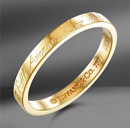 продажа Золотое кольцо Tiffany & Co. Notes в салоне «Emporium Gold»