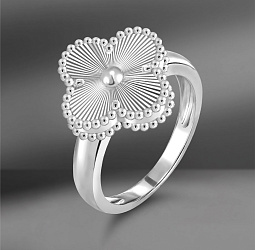 продажа Золотое кольцо Van Cleef & Arpels Vintage Alhambra (Eu 52) в салоне «Emporium Gold»