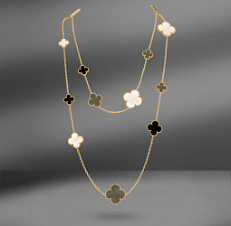 продажа Золотое колье Van Cleef & Arpels Magic Alhambra в салоне «Emporium Gold»
