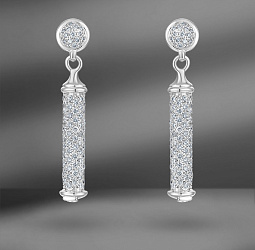 продажа Золотые серьги с бриллиантами Theo Fennell в салоне «Emporium Gold»