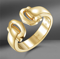 продажа Золотое кольцо Cartier C de Cartier в салоне «Emporium Gold»