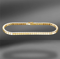 продажа Золотой браслет Cartier Lanieres в салоне «Emporium Gold»