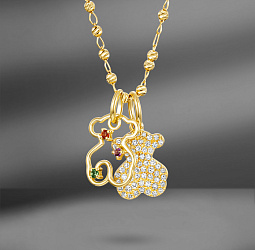 продажа Золотая подвеска Tous в салоне «Emporium Gold»