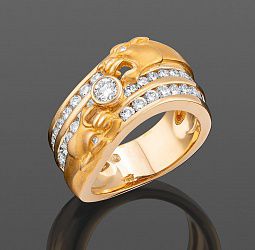 продажа Золотое кольцо Carrera Y Carrera Panther в салоне «Emporium Gold»