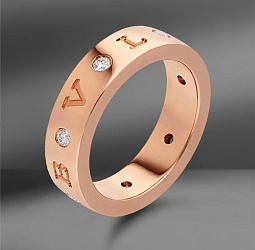 продажа Золотое кольцо с бриллиантами Bvlgari B.Zero1 (Eu 50) в салоне «Emporium Gold»