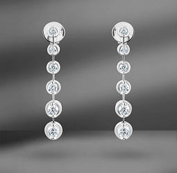 продажа Золотые серьги Emporium Gold с бриллиантами 0.65 Ct в салоне «Emporium Gold»