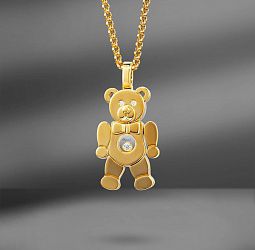 продажа Золотая подвеска Chopard Teddy Bear в салоне «Emporium Gold»