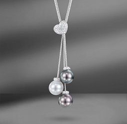 продажа Золотое колье Schoeffel с жемчугом и бриллиантами в салоне «Emporium Gold»