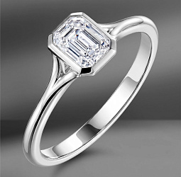 продажа Золотое кольцо Vettore с бриллиантом 0.70 Ct GIA в салоне «Emporium Gold»