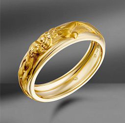 продажа Мужское золотое кольцо Carrera Y Carrera Promesa в салоне «Emporium Gold»