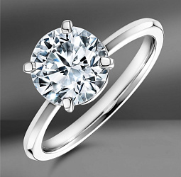 продажа Кольцо Tiffany & Co. True с бриллиантом 3.04 Ct в салоне «Emporium Gold»