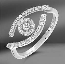 продажа Золотое кольцо Messika Lucky Eye в салоне «Emporium Gold»