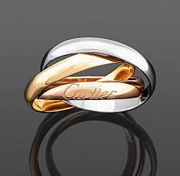 продажа Золотое кольцо Cartier Trinity Size 54 в салоне «Emporium Gold»