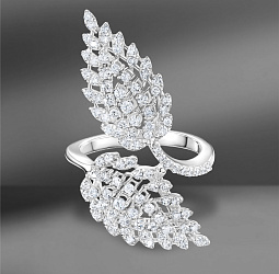 продажа Золотое кольцо Wings с бриллиантами 1.04 Ct в салоне «Emporium Gold»