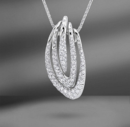 продажа Золотая подвеска iO Si с бриллиантами 4.95 Ct в салоне «Emporium Gold»
