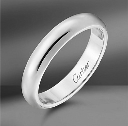 продажа Обручальное кольцо из платины Cartier 1895 (Eu 59) в салоне «Emporium Gold»