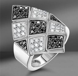 продажа Золотое кольцо с бриллиантами Zancan Gioielli  в салоне «Emporium Gold»