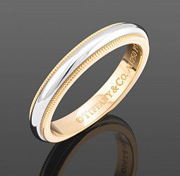 продажа Комбинированное обручальное кольцо Tiffany & Co. в салоне «Emporium Gold»