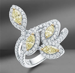 продажа Золотое кольцо с бриллиантами 2.01 Ct в салоне «Emporium Gold»