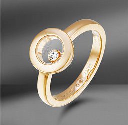 продажа Золотое кольцо Chopard Happy Diamonds 15.61 ( Eu 49 ) в салоне «Emporium Gold»