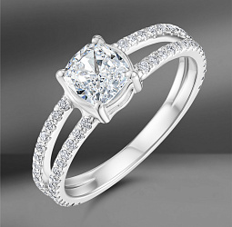 продажа Золотое кольцо с бриллиантами 1.15 Ct в салоне «Emporium Gold»