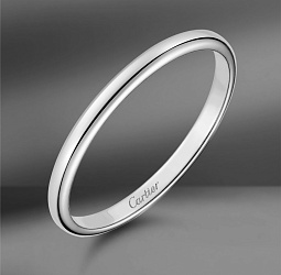продажа Обручальное кольцо из платины Cartier 1895 (Eu 51) в салоне «Emporium Gold»