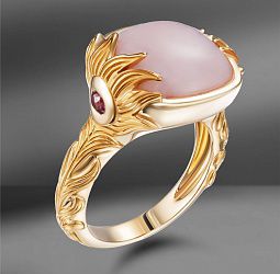 продажа Золотое кольцо с опалом Carrera Y Carrera Peacock в салоне «Emporium Gold»