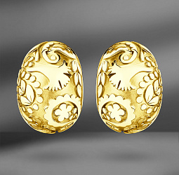 продажа Серьги из желтого золота Carrera Y Carrera Aqua в салоне «Emporium Gold»