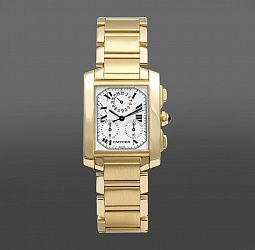 Продажа часов Cartier Tank Francaise Chronographe в салоне «Emporium Gold» в Москве