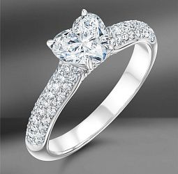 продажа Золотое кольцо Emporium Gold с бриллиантами 0.97 Ct  в салоне «Emporium Gold»